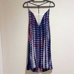 Boho Tie Dye Slip Dress